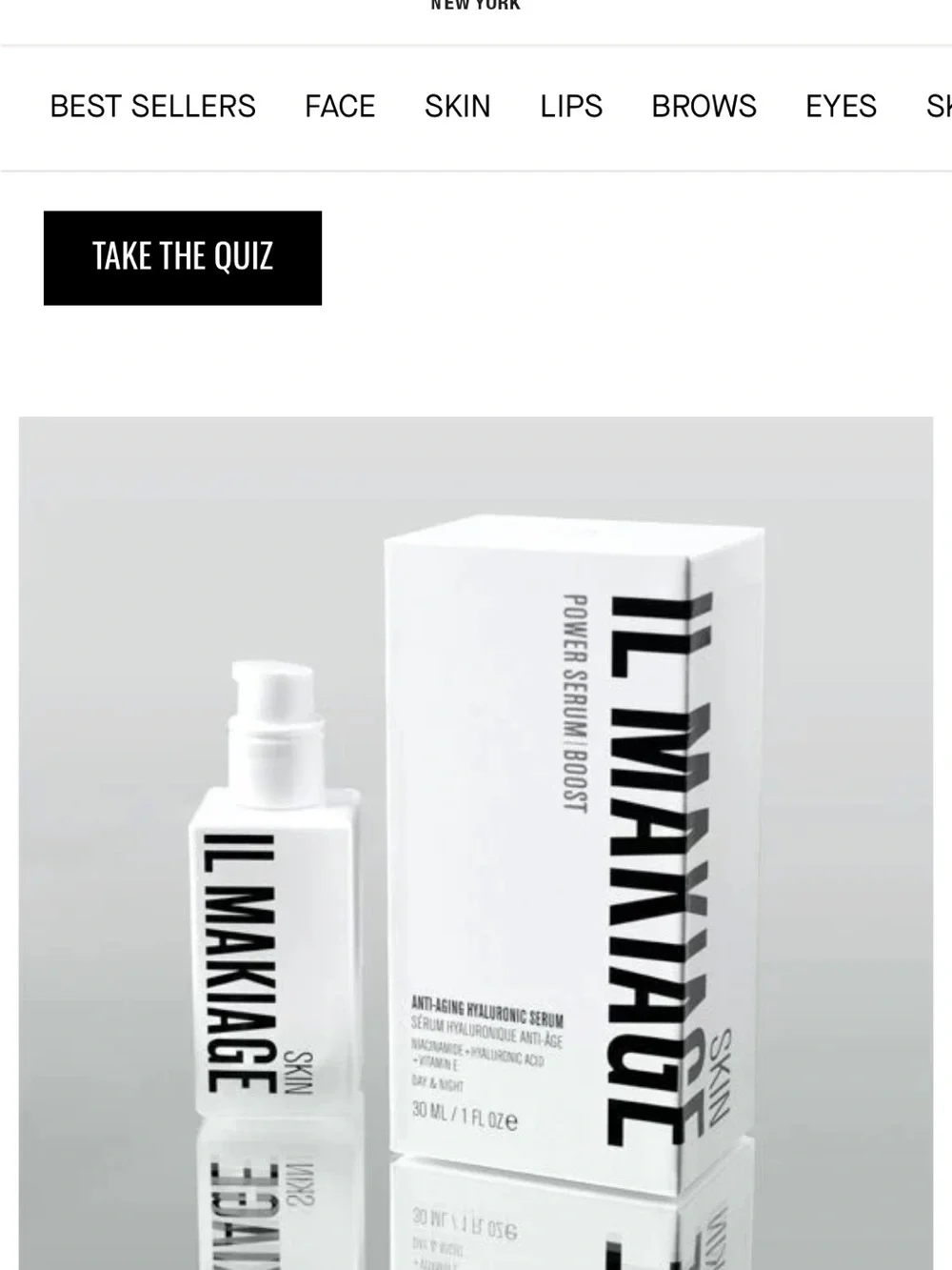 il makiage ANTI-AGING HYALURONIC SERUM